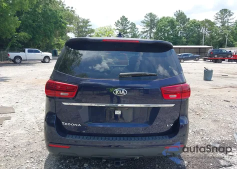 2019 Kia Sedona Lx из США, поврежденный, VIN KNDMB5C18K6534005